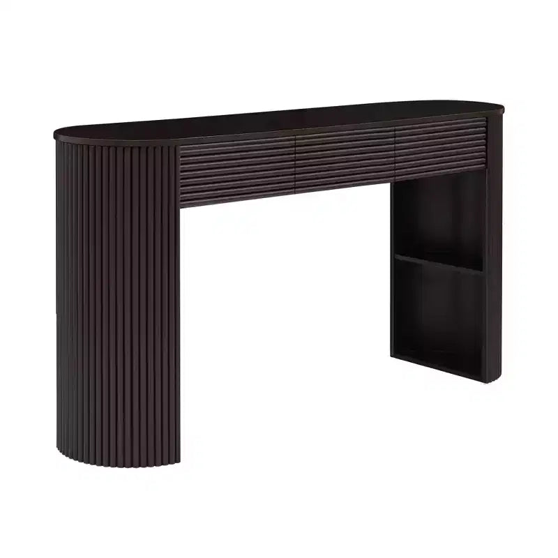 Console incurvée Table d'entrée Table d'appoint de canapé Table d'appoint