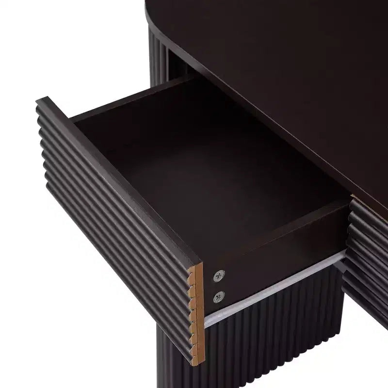 Console incurvée Table d'entrée Table d'appoint de canapé Table d'appoint