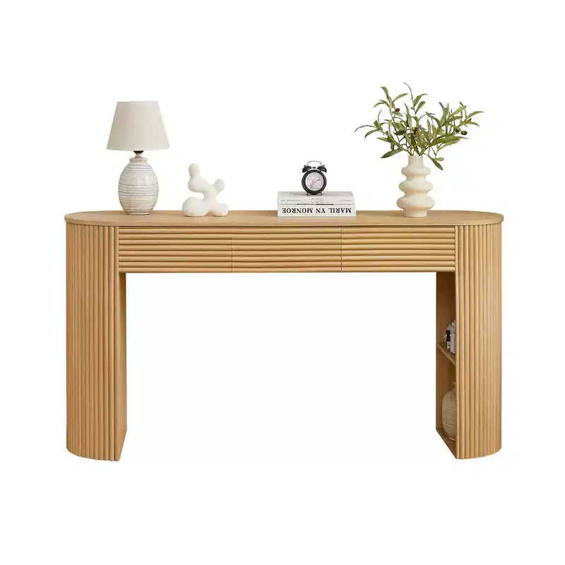 Console incurvée Table d'entrée Table d'appoint de canapé Table d'appoint