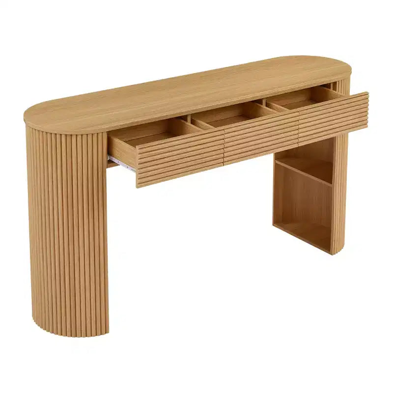 Console incurvée Table d'entrée Table d'appoint de canapé Table d'appoint