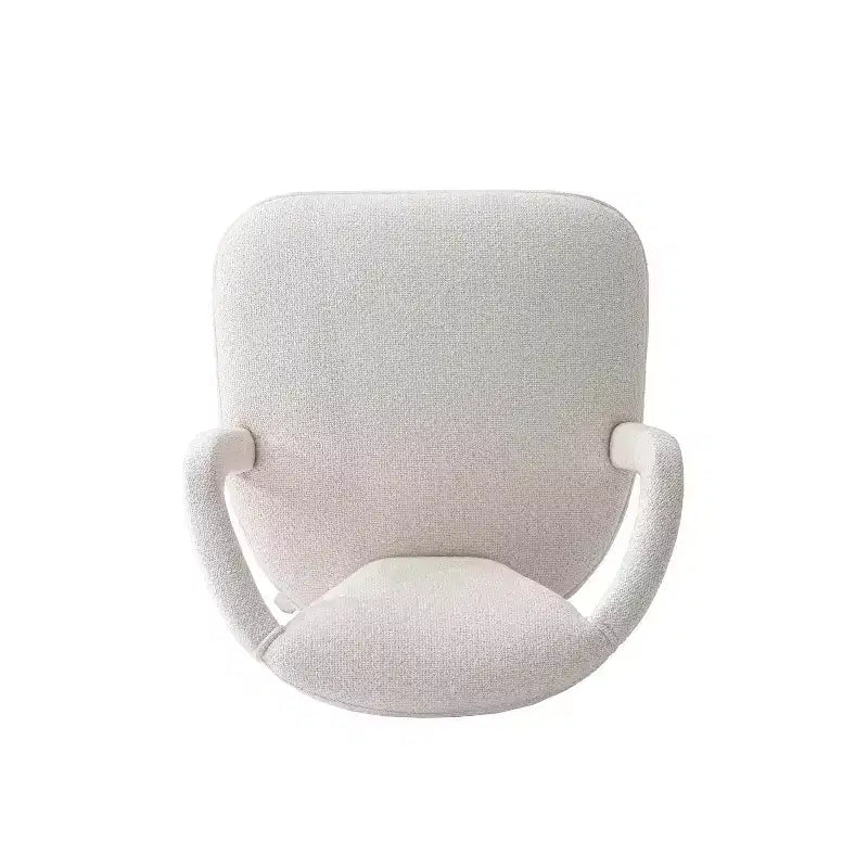 Ensemble confort de 2 chaises de salle à manger modernes en tweed rembourrées avec accoudoirs