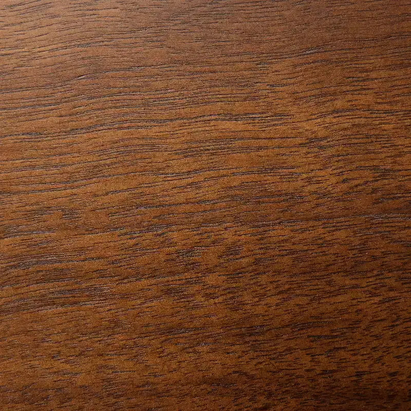 Table de chevet à 3 tiroirs cannelés marron