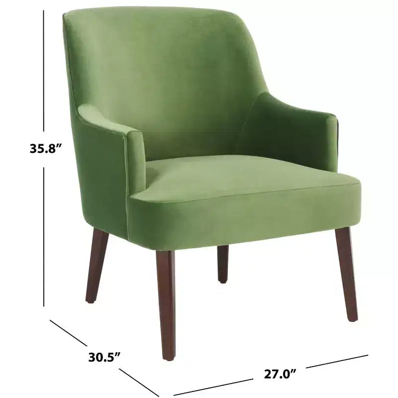 Fauteuil d'appoint en velours