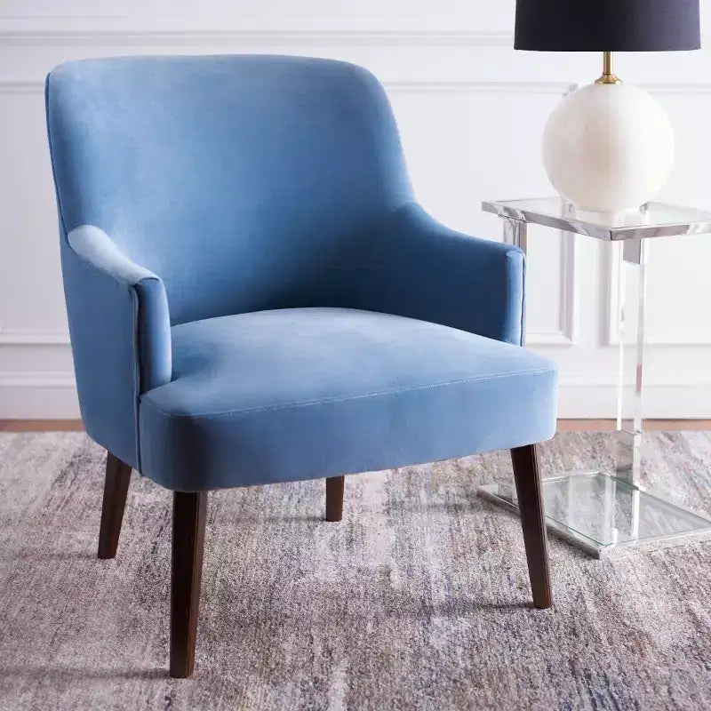 Fauteuil d'appoint en velours