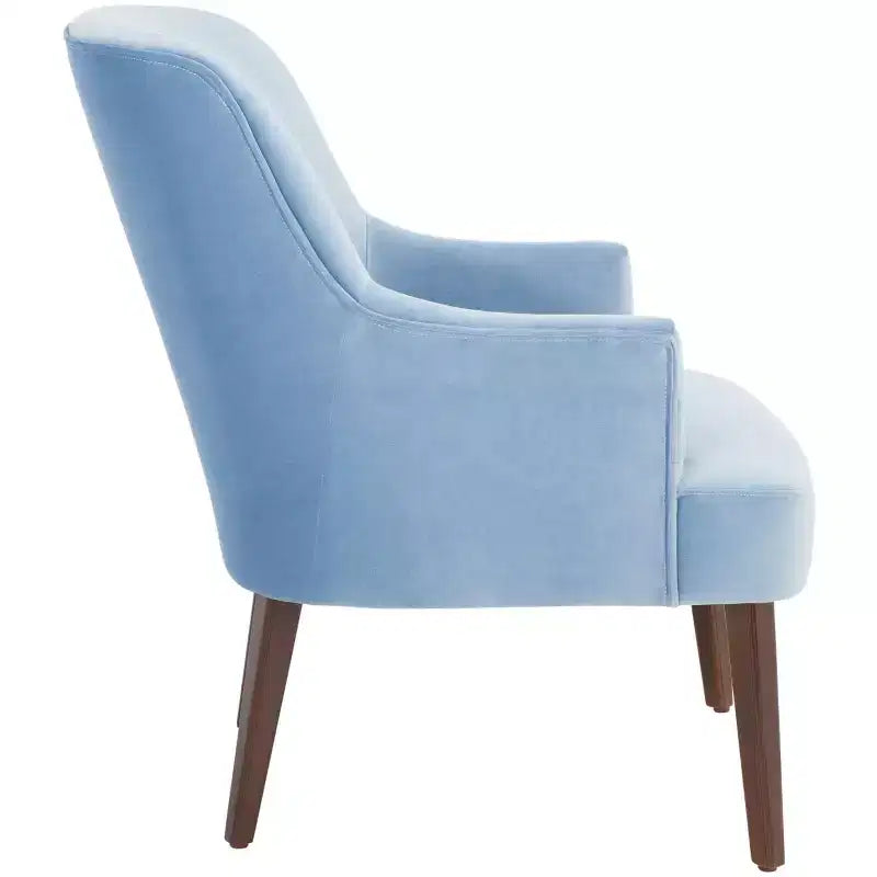 Fauteuil d'appoint en velours