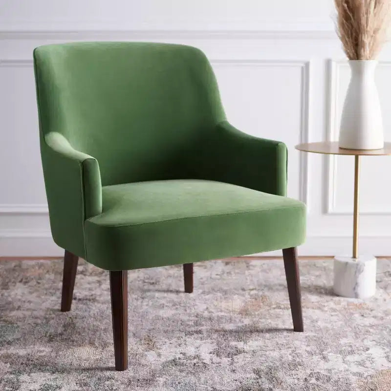 Fauteuil d'appoint en velours