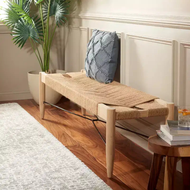 Banc en jute