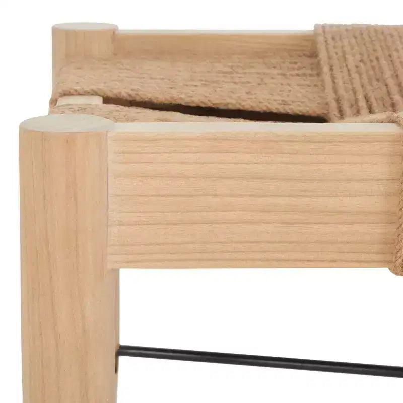 Banc en jute