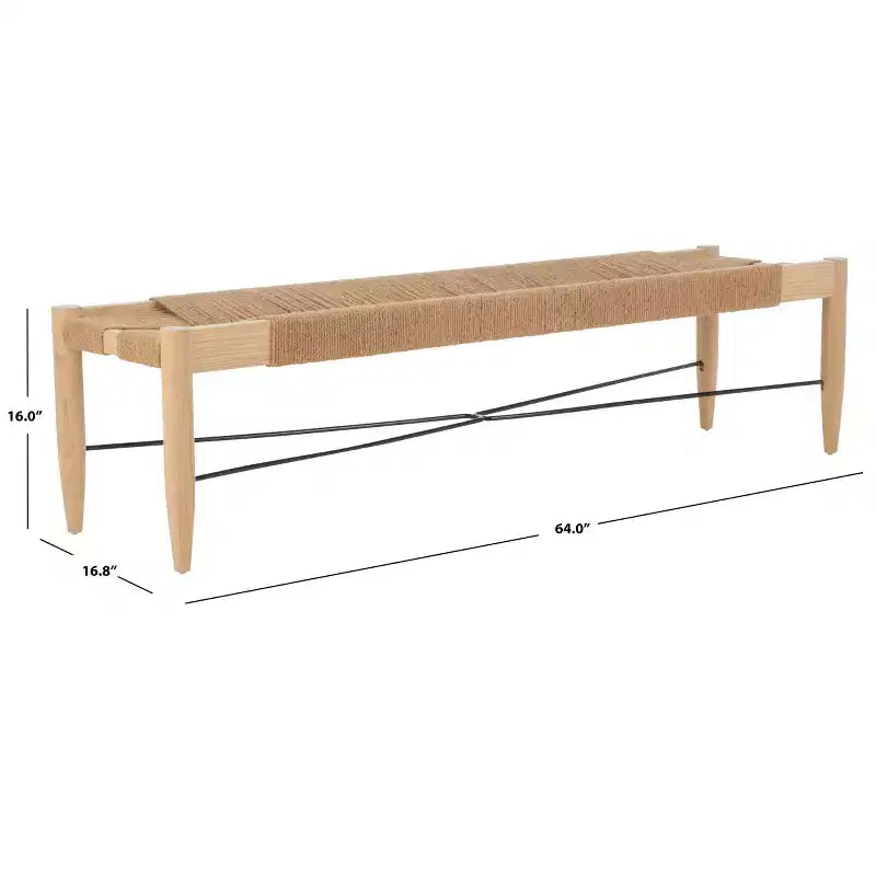 Banc en jute