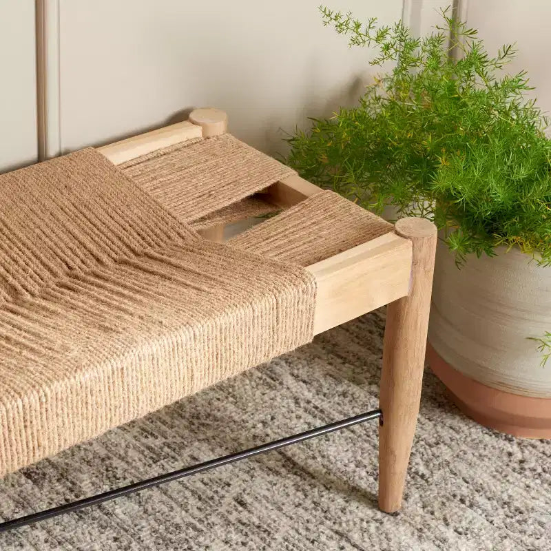 Banc en jute