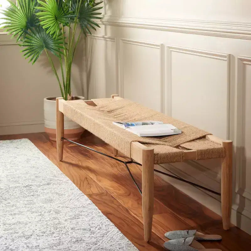 Banc en jute