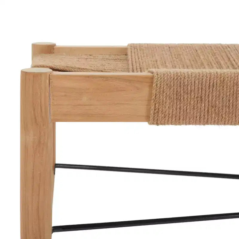 Banc en jute