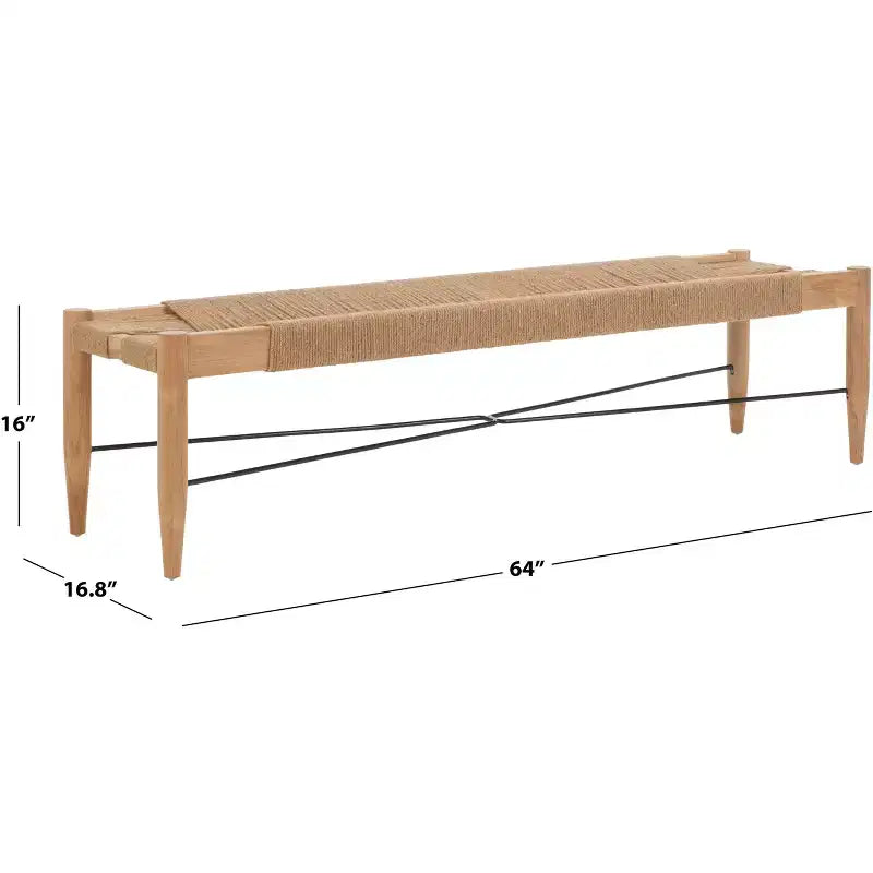 Banc en jute