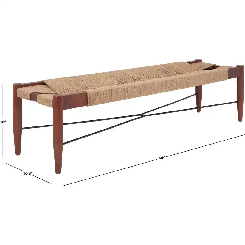 Banc en jute