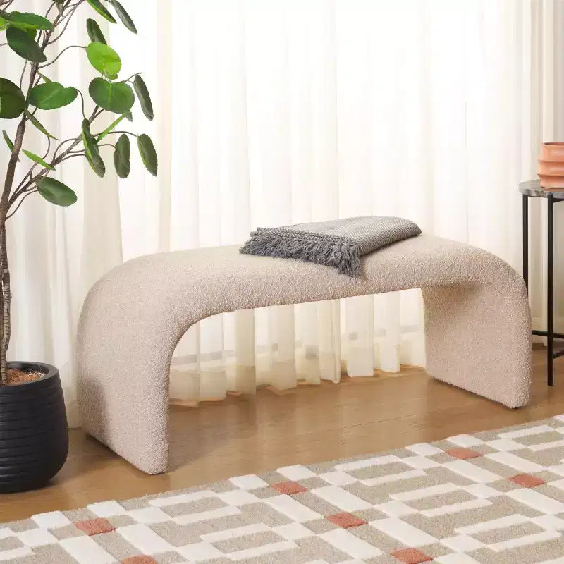 Banc en velours