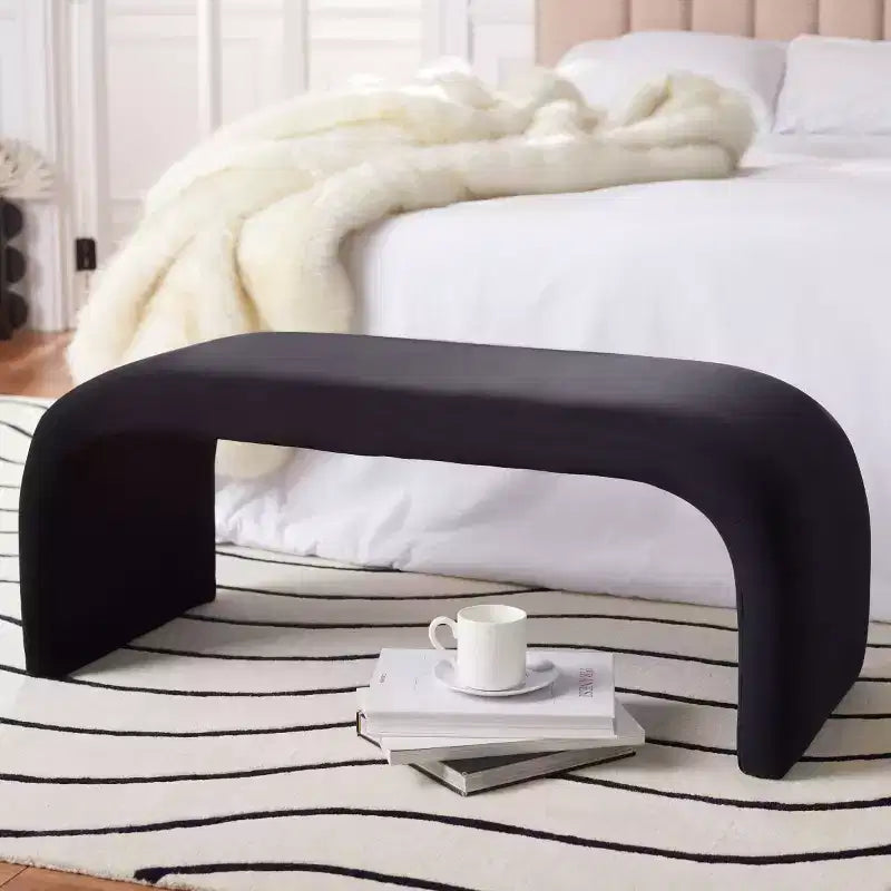 Banc en velours