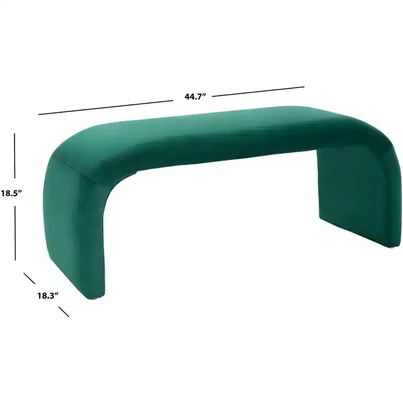 Banc en velours