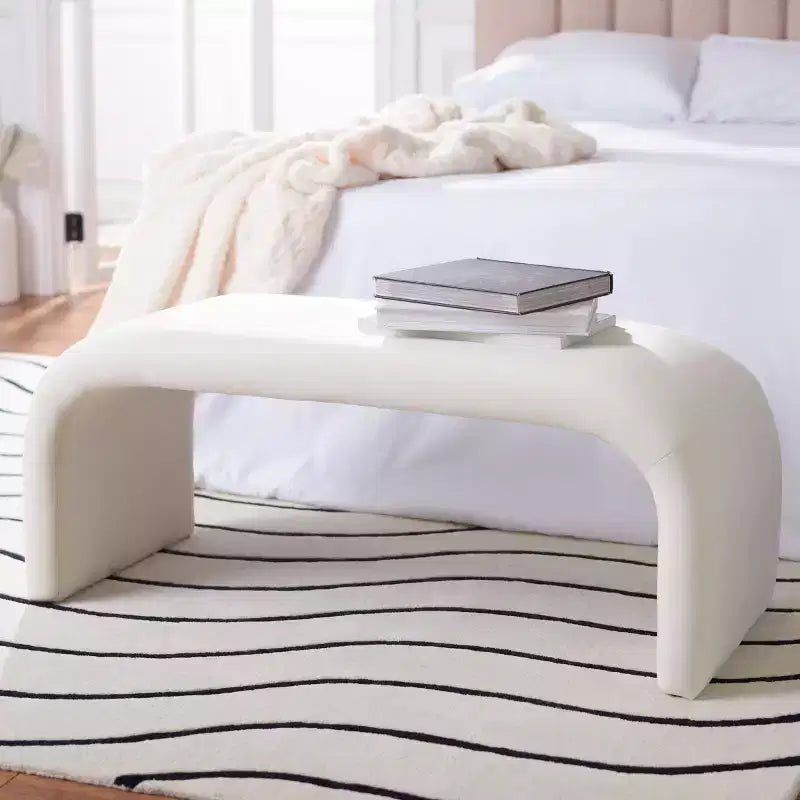Banc en velours