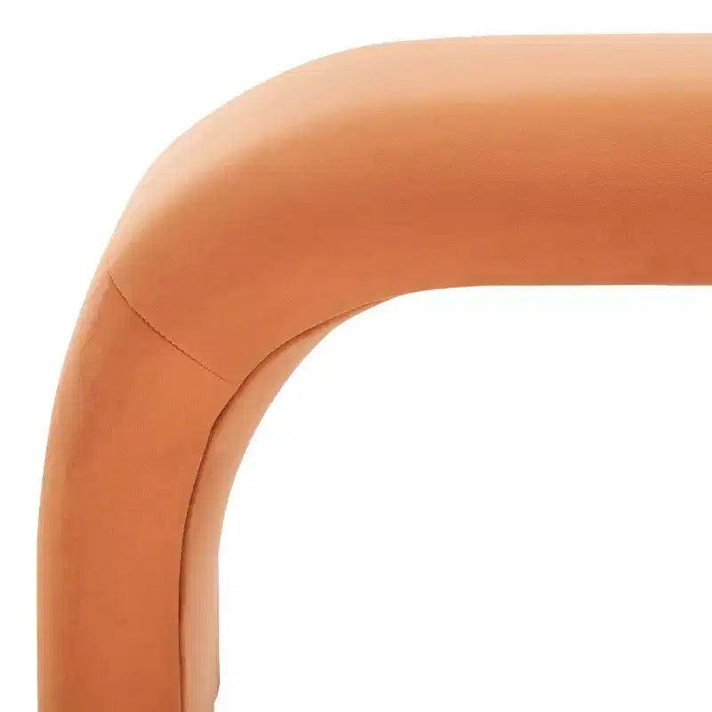 Banc en velours