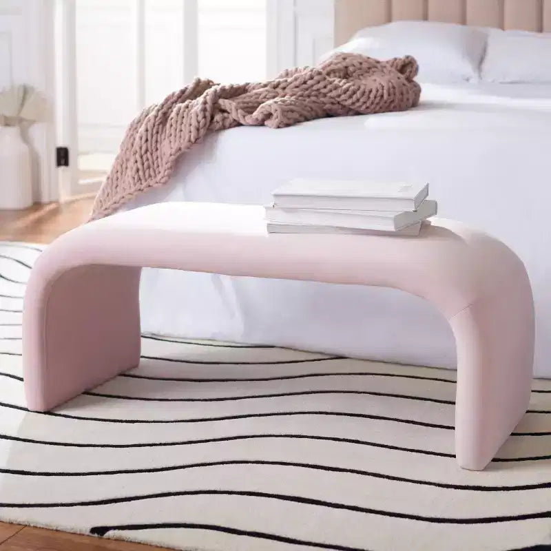 Banc en velours