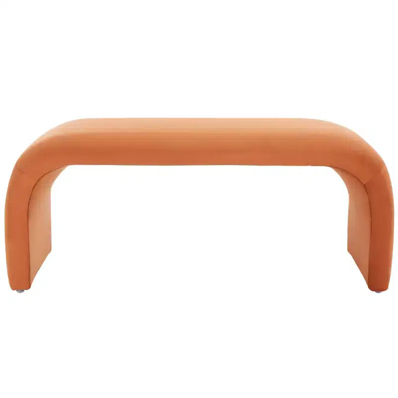 Banc en velours