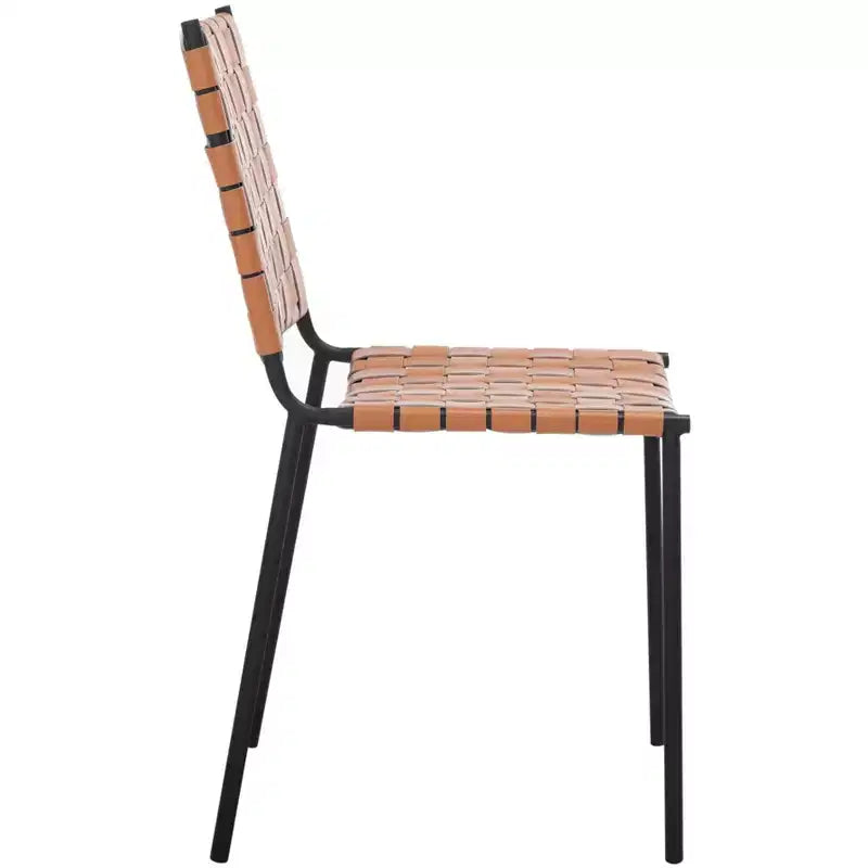 Chaise de salle à manger tissée (lot de 2)