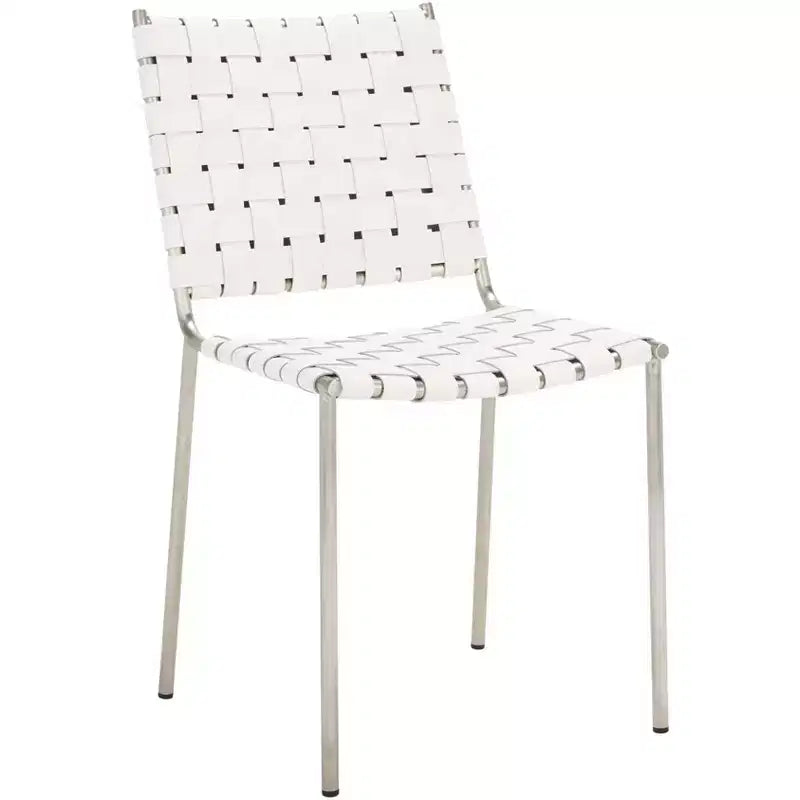 Chaise de salle à manger tissée (lot de 2)