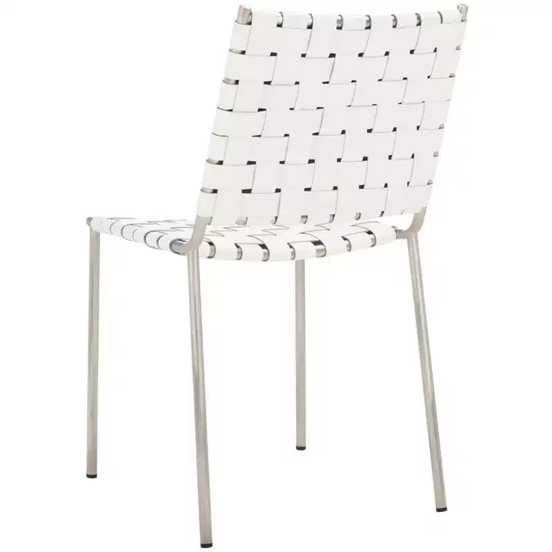 Chaise de salle à manger tissée (lot de 2)