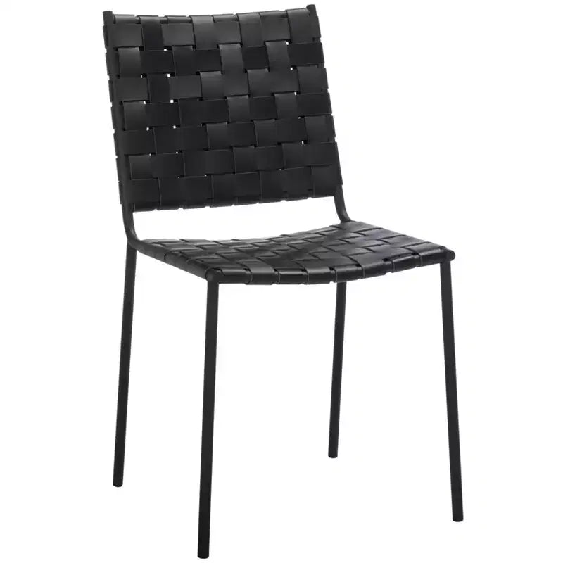 Chaise de salle à manger tissée (lot de 2)