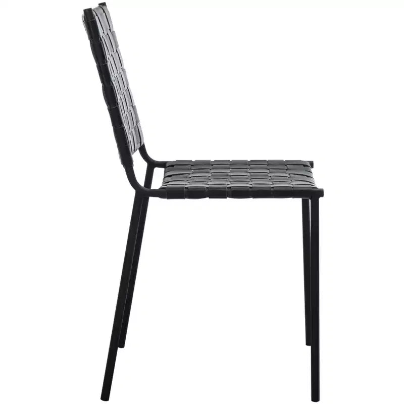 Chaise de salle à manger tissée (lot de 2)