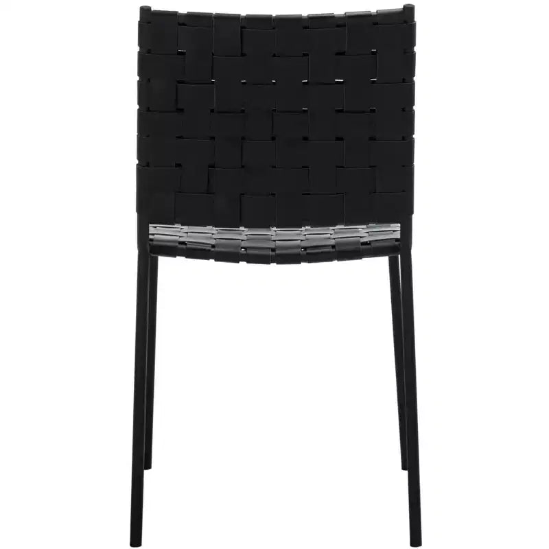 Chaise de salle à manger tissée (lot de 2)