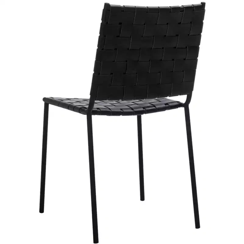 Chaise de salle à manger tissée (lot de 2)