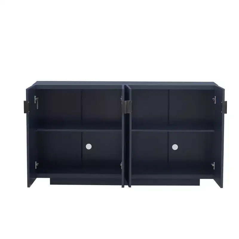 Buffet moderne avec portes ondulées Meuble de rangement