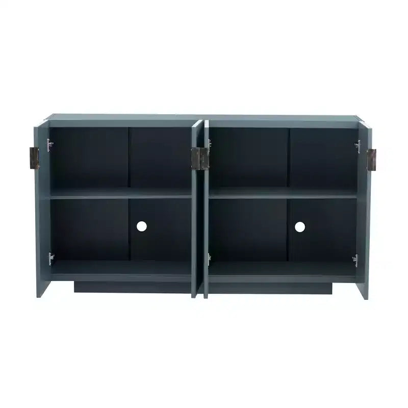 Buffet moderne avec portes ondulées Meuble de rangement