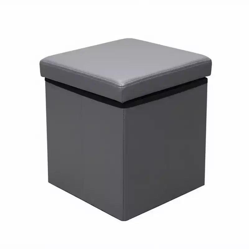 Articles ménagers Pouf et boîte de rangement polyvalents 2-en-1
